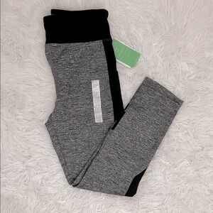 Black and Gray Leggings